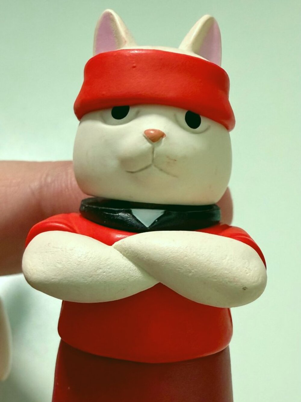 Kitan Club Neko Ramen Shop Okara-Neko Spicy Red Cat Japan Gachapon Figure NEW